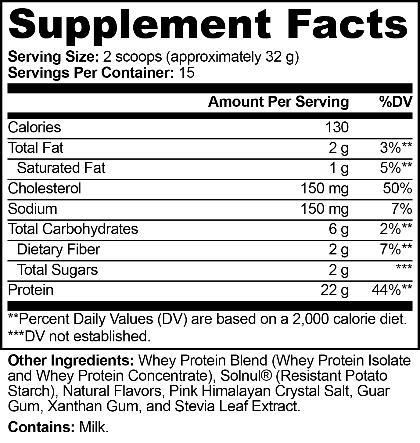Dutchman Protein (Vanilla)
